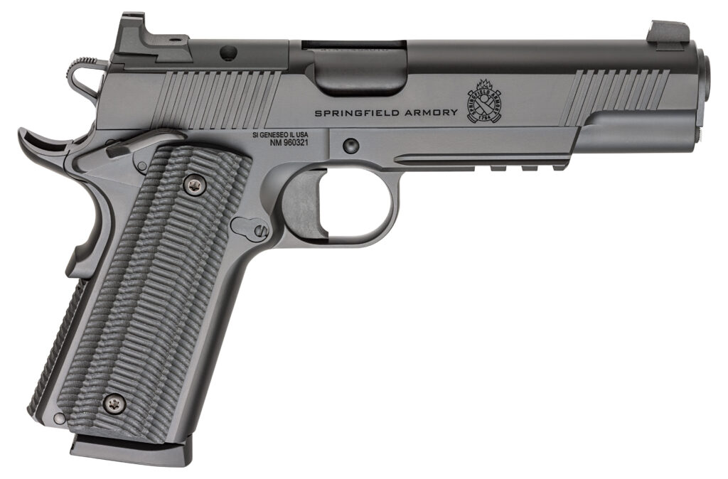 Springfield Armory 1911 Operator AOS black 45 ACP pistol with rail