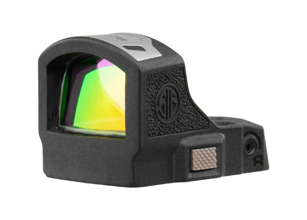 Sig Sauer ROMEO-RS Compact 1x24mm 6 MOA Green Dot Sight, Black
