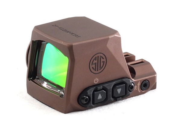 SIG ROMEO-X Compact 1x24 circle-dot sight, Flat Dark Earth