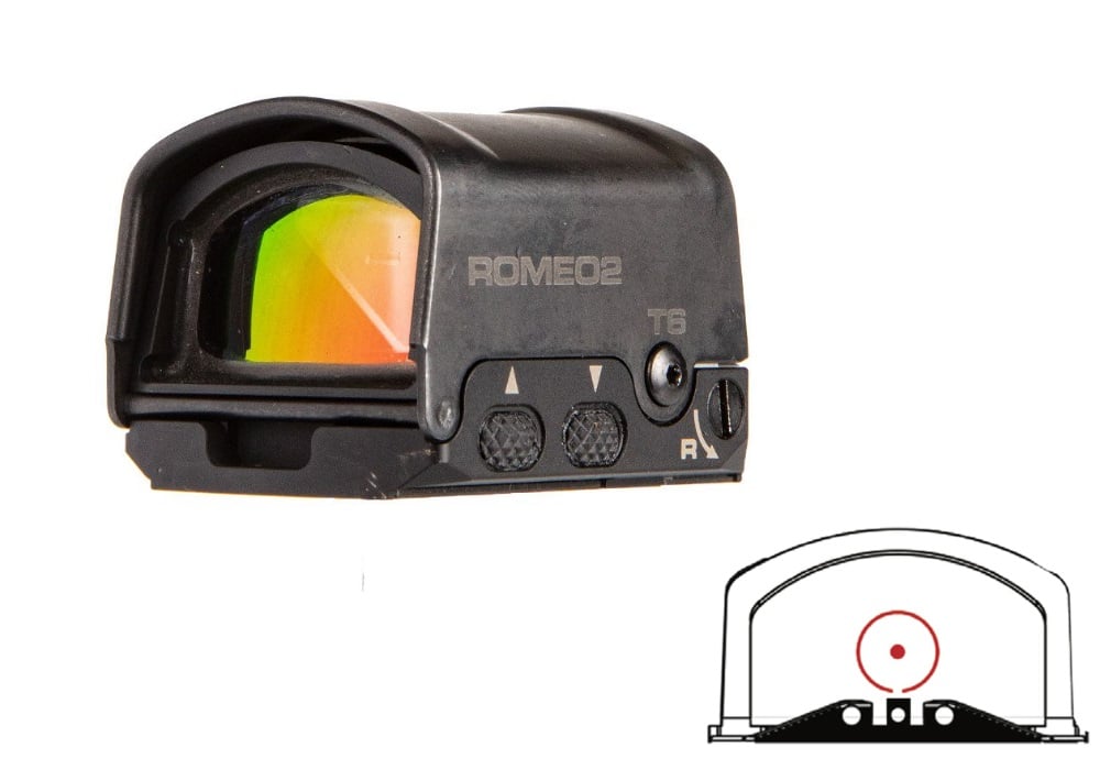 SIG ROMEO2 1x30 circle-dot reflex sight, black, PRO footprint