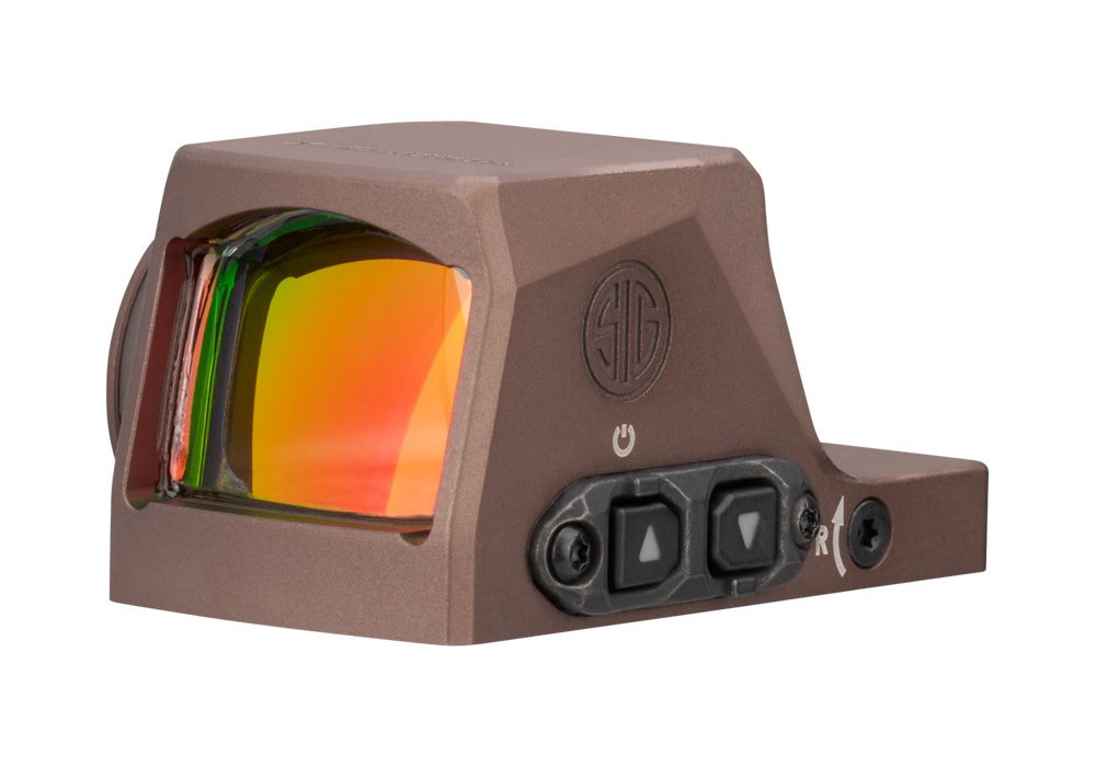 SIG ROMEO-X Enclosed PRO 1x24 circle-dot sight, Flat Dark Earth