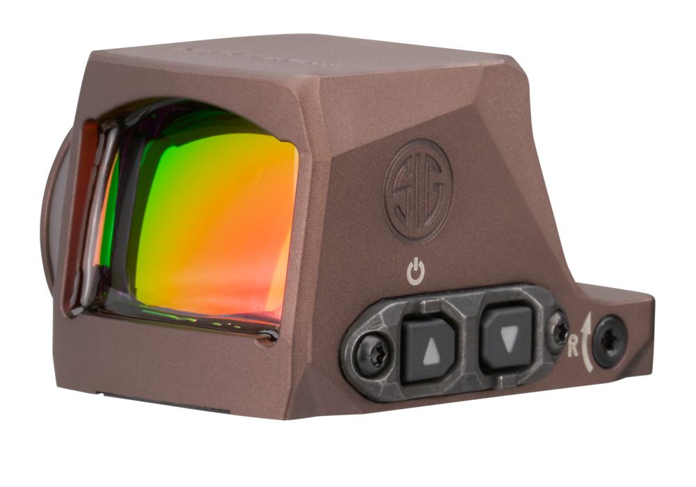 SIG ROMEO-X Enclosed Compact 1x24 circle-dot sight, Flat Dark Earth