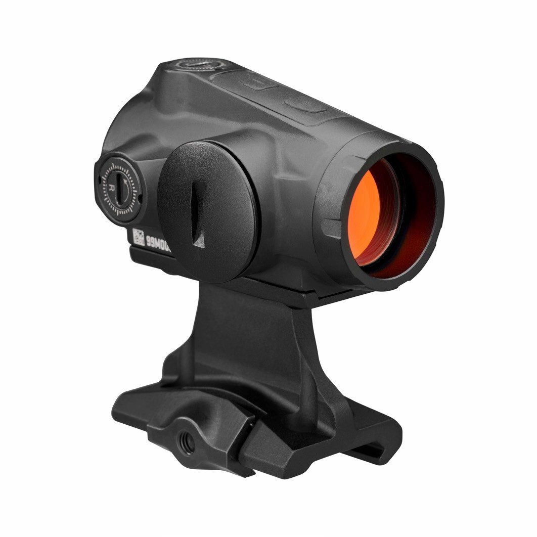 SIG Sauer ROMEO5 GEN II Elite 1x20 mm, black - tall I-BEAM mount, battery cap, and objective lens