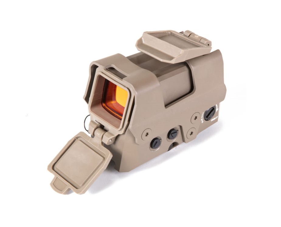 SIG ROMEO8T FDE 1x38 mm Ballistic Circle Dot red dot sight, titanium shroud