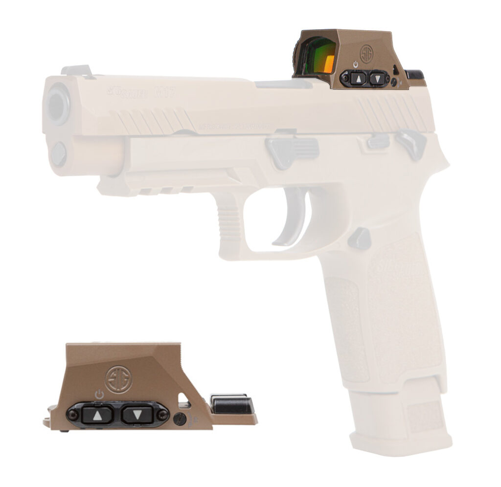 SIG Sauer ROMEO-M17 1x24mm Circle Dot Reflex Sight, Coyote