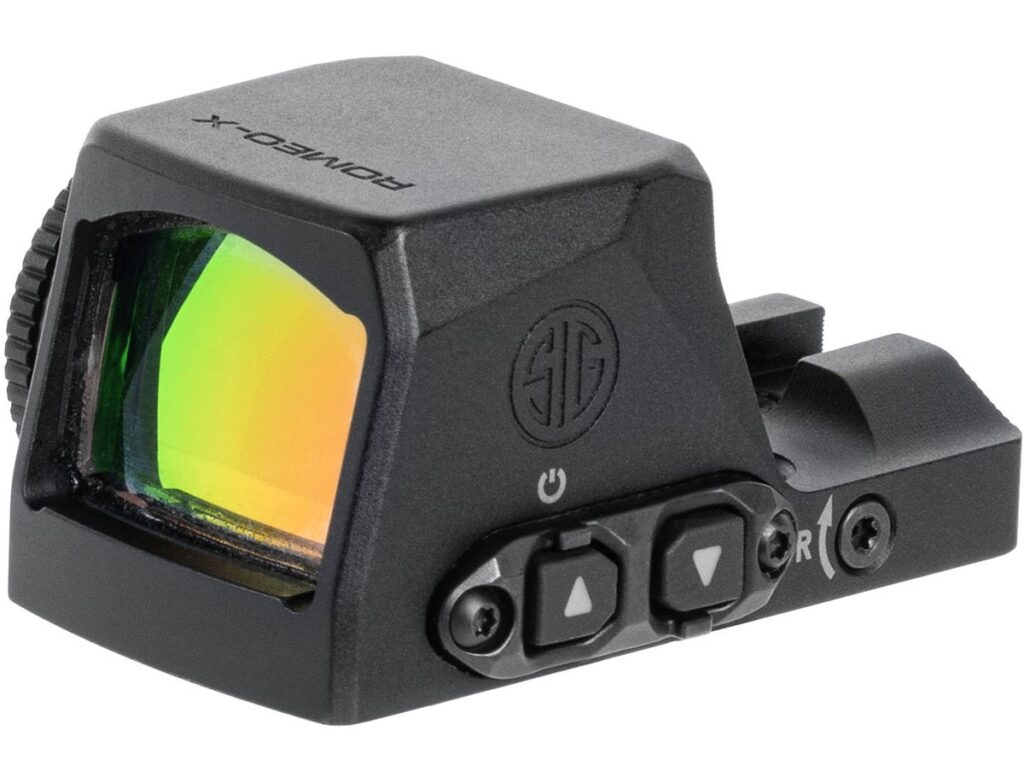 SIG ROMEO-X PRO 1x24 3 MOA green dot sight, black