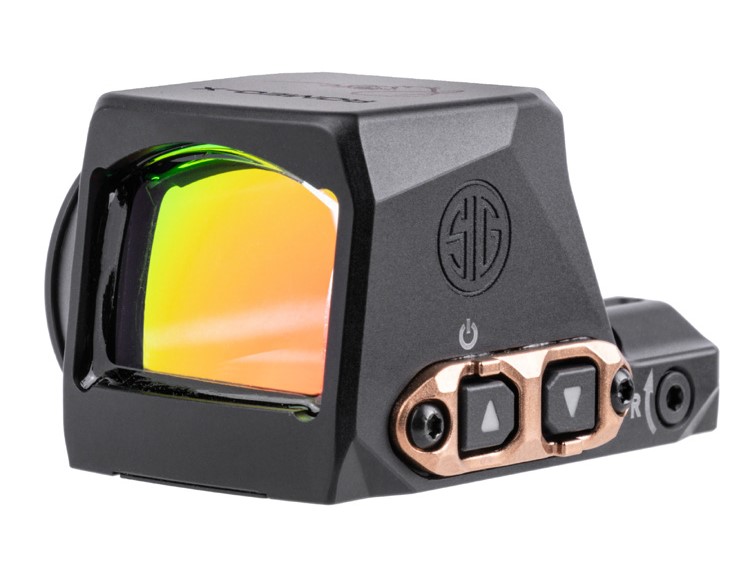 SIG ROMEO-X Compact ROSE 1x24 circle-dot sight, black and rose gold