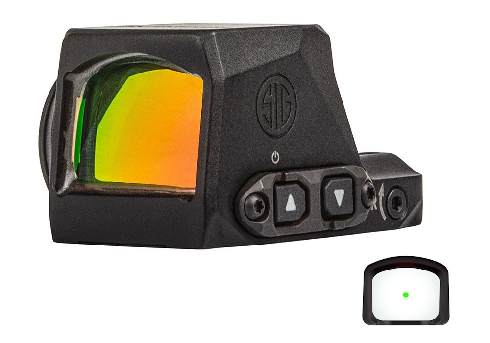 SIG ROMEO-X Compact 1x24 6 MOA green dot sight, black