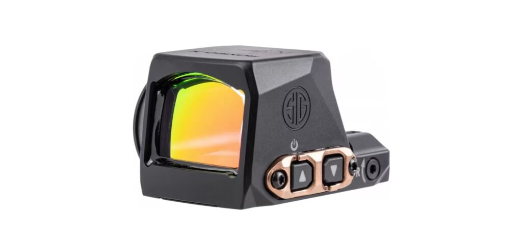 Sig Sauer ROMEO-X Enclosed Compact ROSE 1x24mm Circle Dot Reflex Sight, Black / Rose