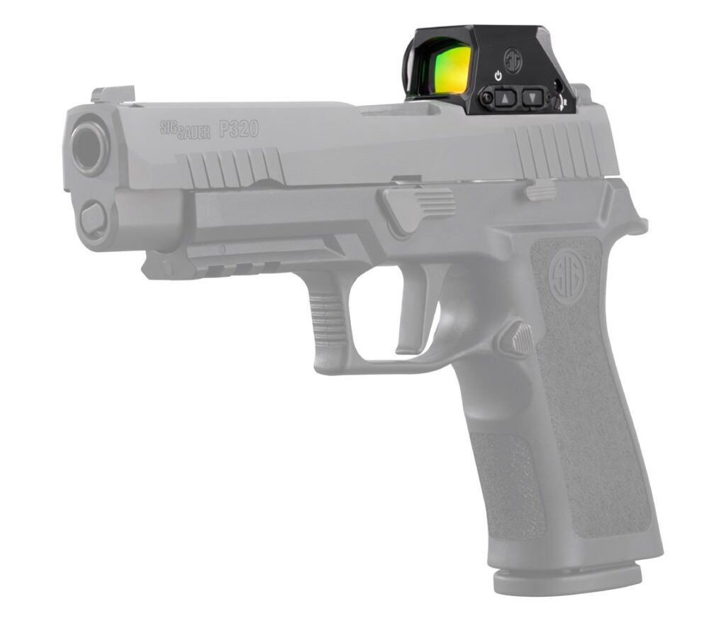 SIG Sauer ROMEO-X SIG-LOC PRO Enclosed 1x24mm Circle Dot Reflex Sight, Black