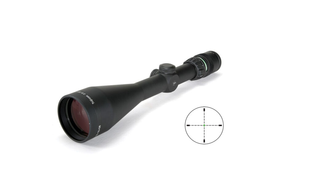 Trijicon AccuPoint 2.5-10x56 Riflescope, Green Mil-Dot Reticle