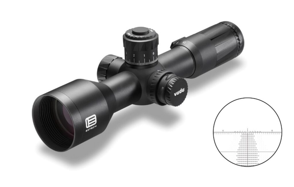 EOTECH Vudu 5-25x50mm FFP Horus H59 MRAD Reticle Rifle Scope, Black