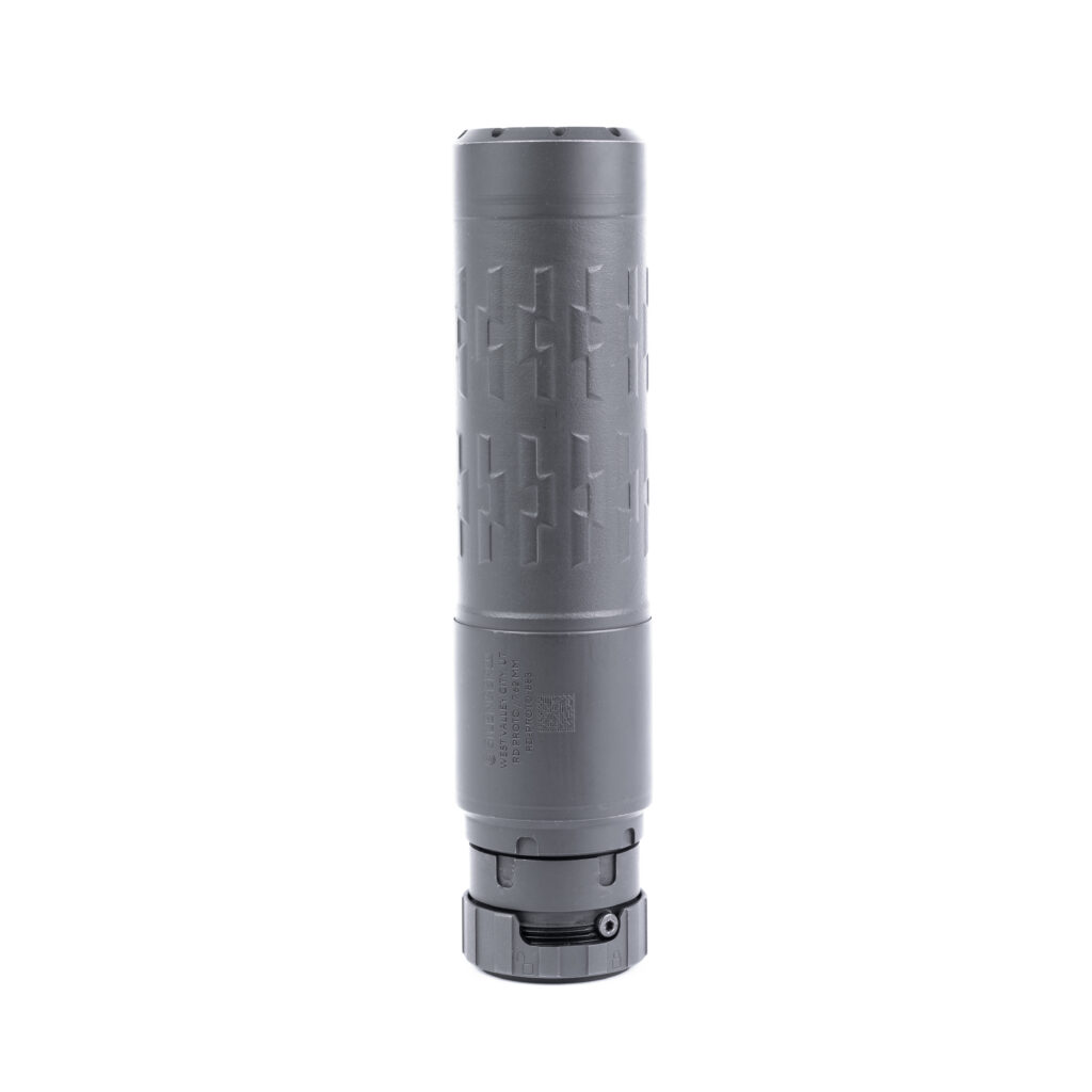 SilencerCo Velos LBP 7.62 .30 Caliber Suppressor, Black