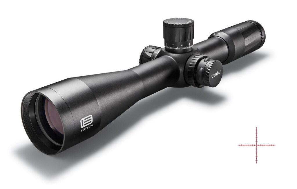 EOTECH Vudu 3.5-18x50mm FFP MD1 MRAD Reticle Rifle Scope, Black