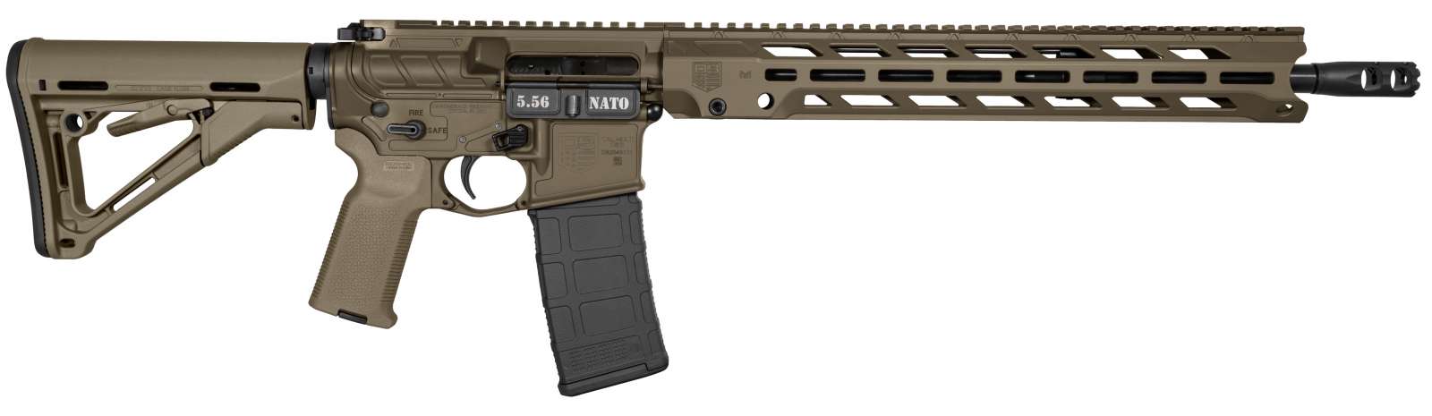 Diamondback DB15 Obsidian Series 5.56 NATO 16" M-LOK Rifle, OD Green product image