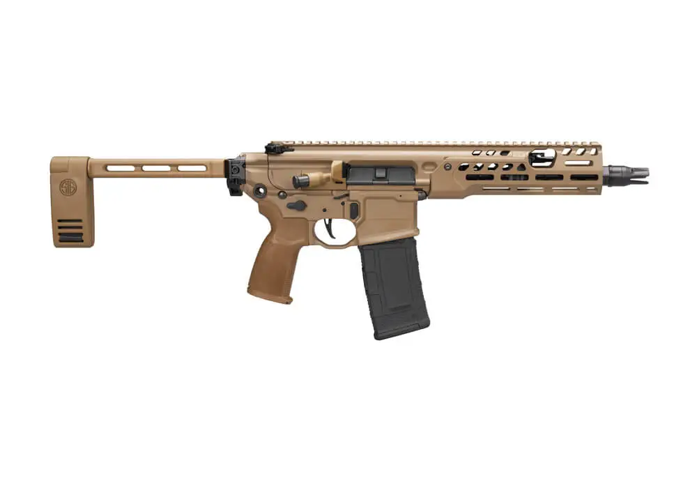 SIG Sauer MCX-SPEAR LT IR 300 BLK Pistol, 9" Barrel, FDE, 30-Round, additional view 2