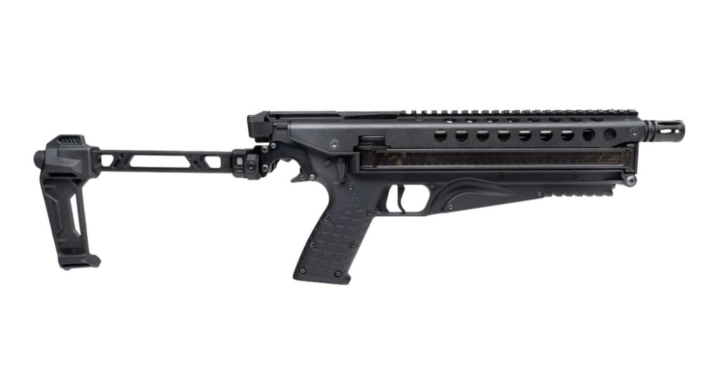 KelTec P50 Defender Braced 5.7x28mm 9.6" Barrel 50+1 Capacity Black Pistol