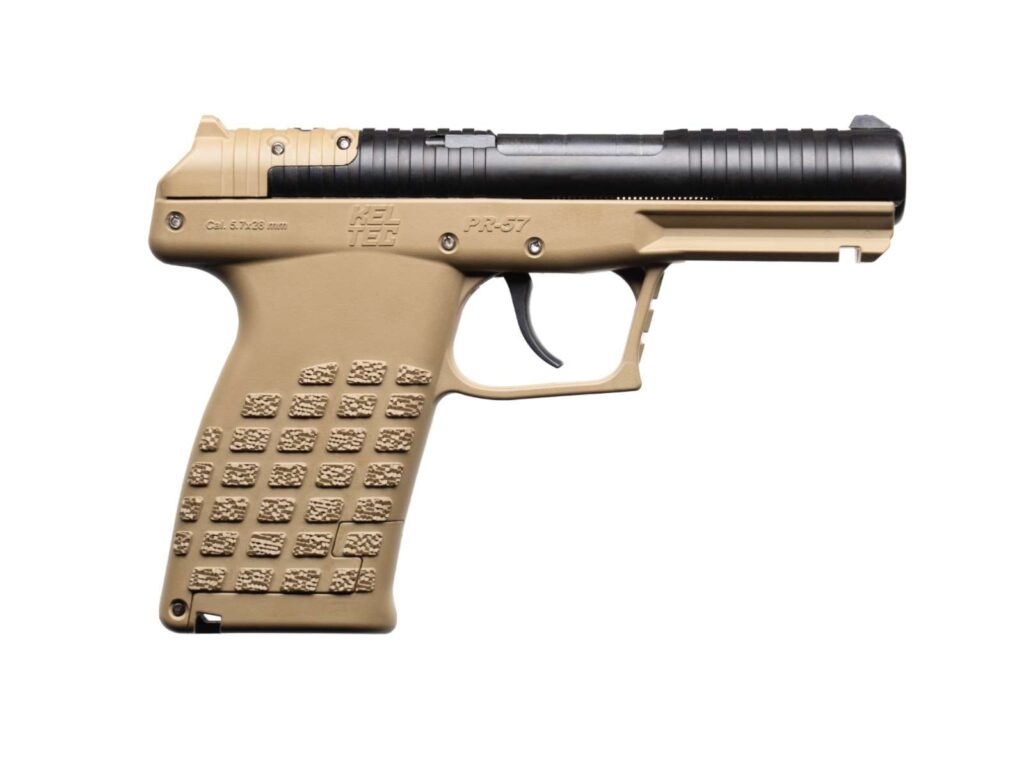 KelTec PR57 5.7x28mm 4.64" Barrel 20+1 Capacity FDE Pistol
