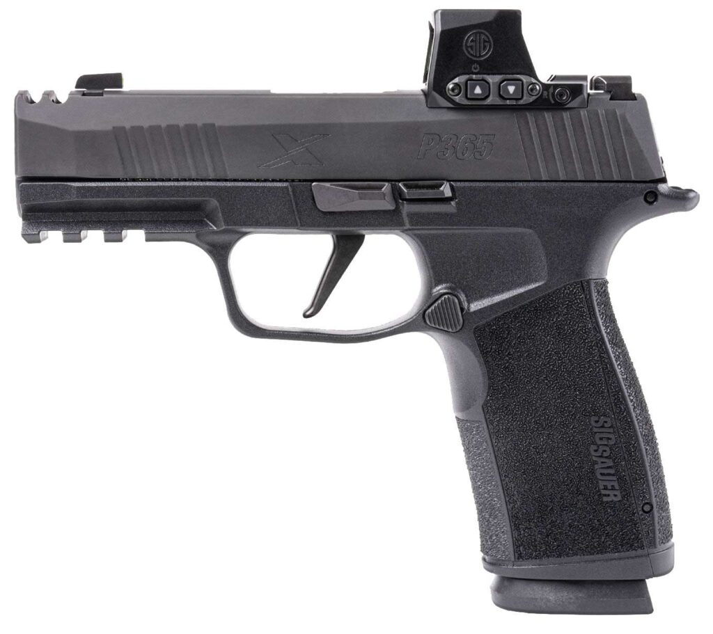SIG Sauer P365 XMacro Comp with ROMEO-X Compact 9mm Pistol, 3.1" Barrel, 17+1 Capacity