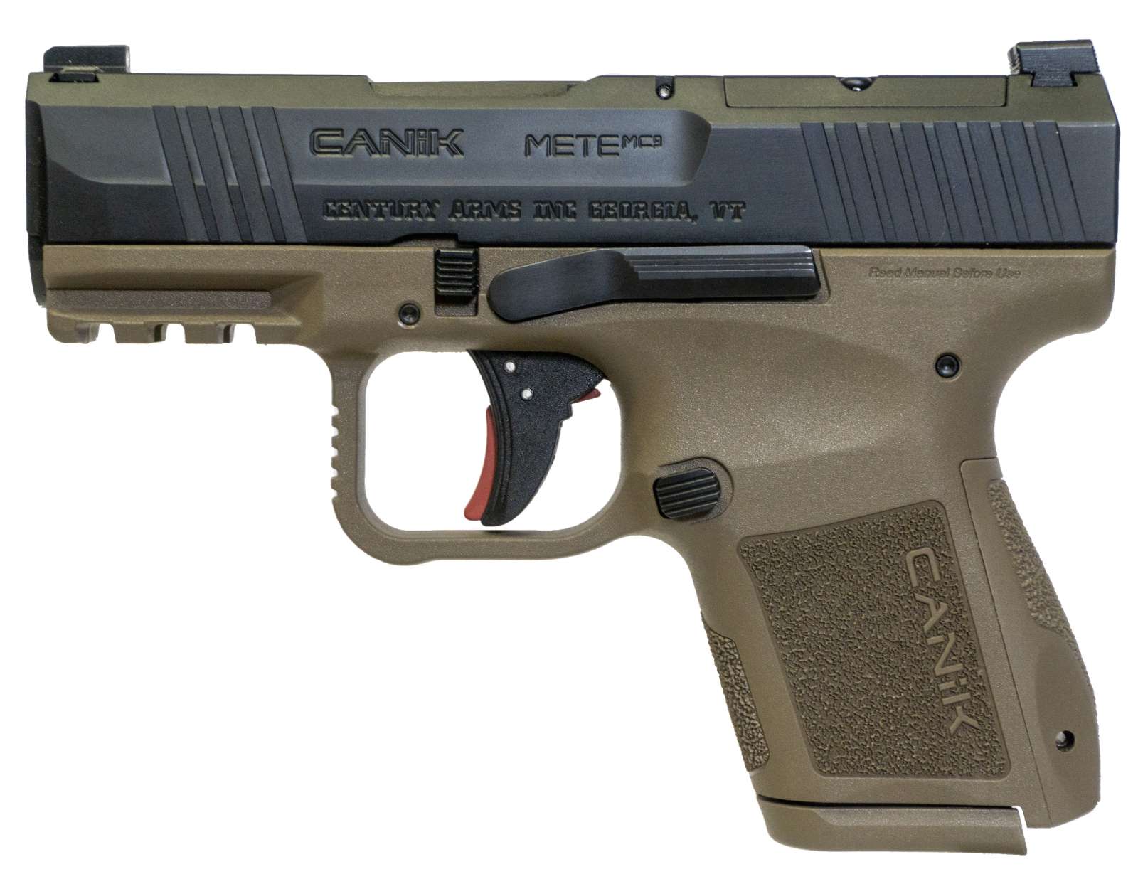 Canik METE MC9 9mm Pistol CA Compliant, 3.18" Barrel, 10+1, FDE product image