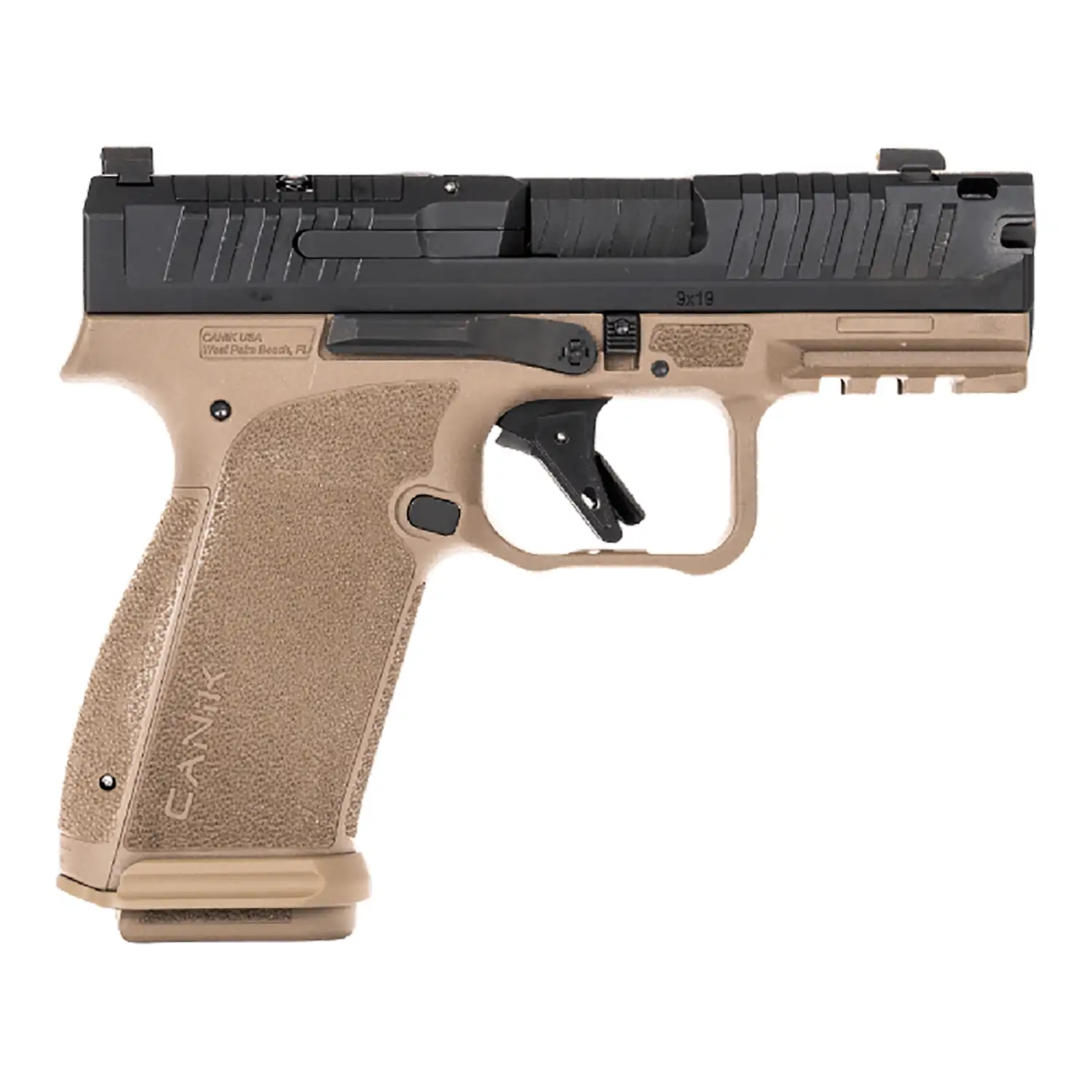 Canik METE MC9 Prime 9mm Pistol, 3.64" Barrel, 17+1, Black/FDE product image