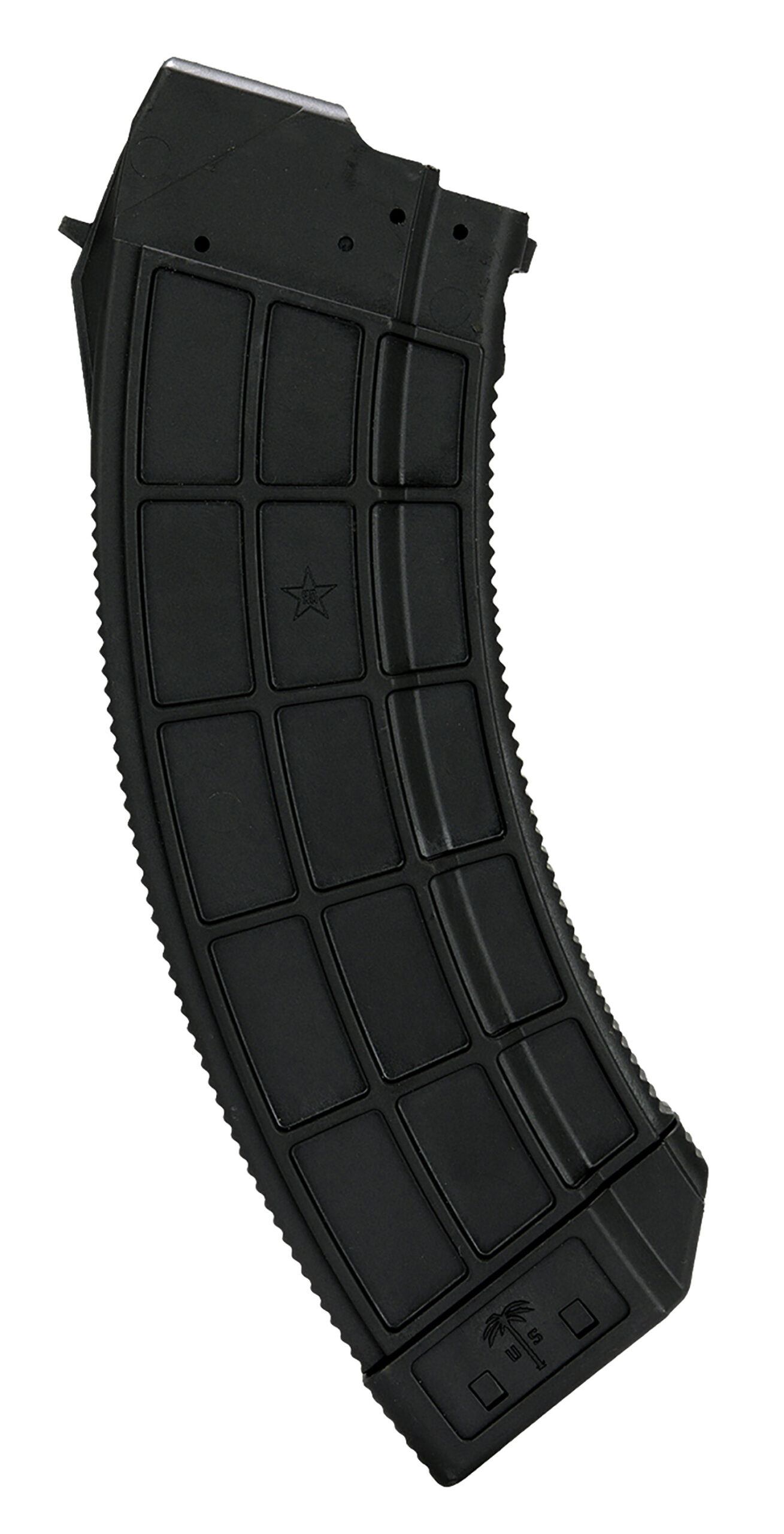 US PALM AK30R 7.62x39mm 30-Round Magazine, Black