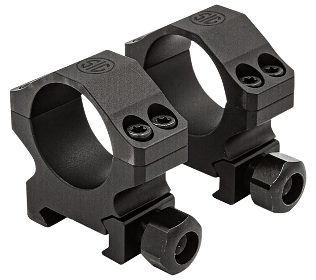 SIG ALPHA1 35mm Picatinny scope rings, matte black