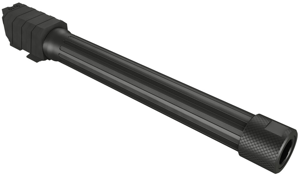 Canik PACN0022 TP9/METE SFx 9mm Fluted Threaded Barrel, Black