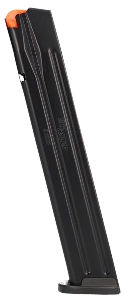 SIG P320 9mm 30-round extended magazine, black steel