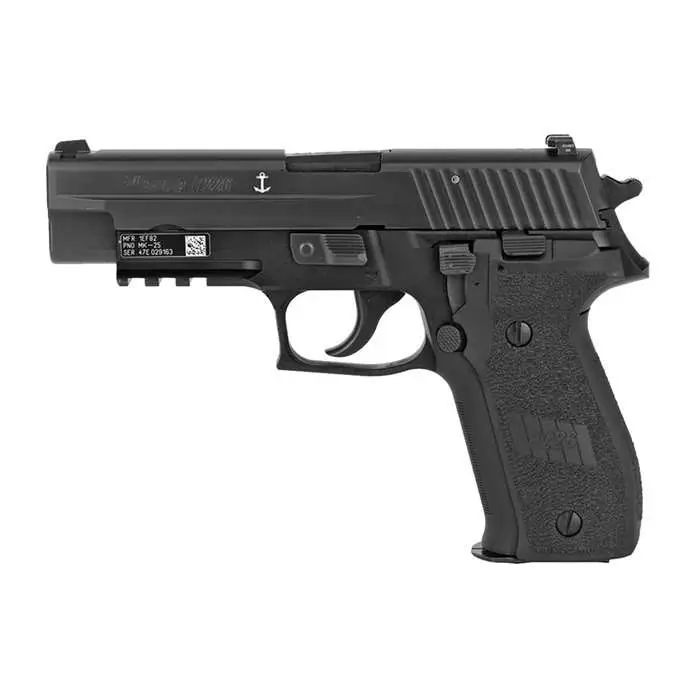Sig Sauer P226 MK25 Pistol, 9mm, 4.4-Inch Barrel, Black, 10-Round, DA/SA - Image 4