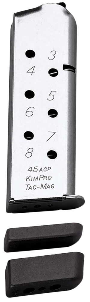 Kimber 1911 Tac-Mag Magazine .45 ACP 8-Round Full-Size Stainless - Kimber 1911 magazine