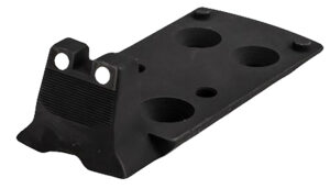 Kimber 1911 Trijicon RMR Optic Plate with White Dot Rear Sight - Kimber 1911 optic plate