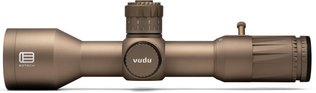 EOTECH Vudu 5-25x50mm FFP MD4 MOA Reticle Rifle Scope, Tan