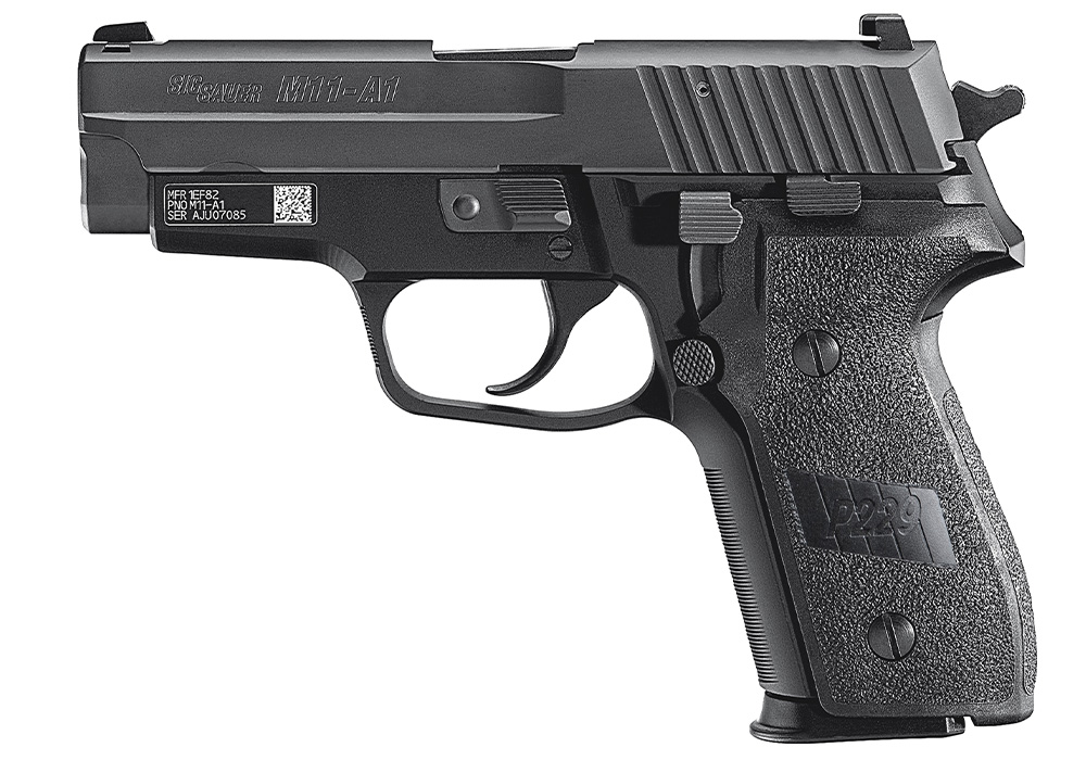 SIG M11-A1 compact 9mm pistol, 3.9 in. barrel, DA/SA, 10-round