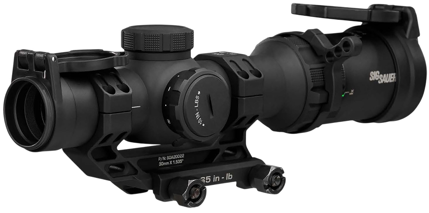 Sig Sauer Tango-MSR Compact 1-8x24mm 30mm BDC-8 Illuminated Reticle Black LPVO Rifle Scope, additional view 1