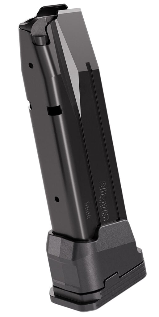 SIG P211/P320 9mm 23-round extended magazine, black steel