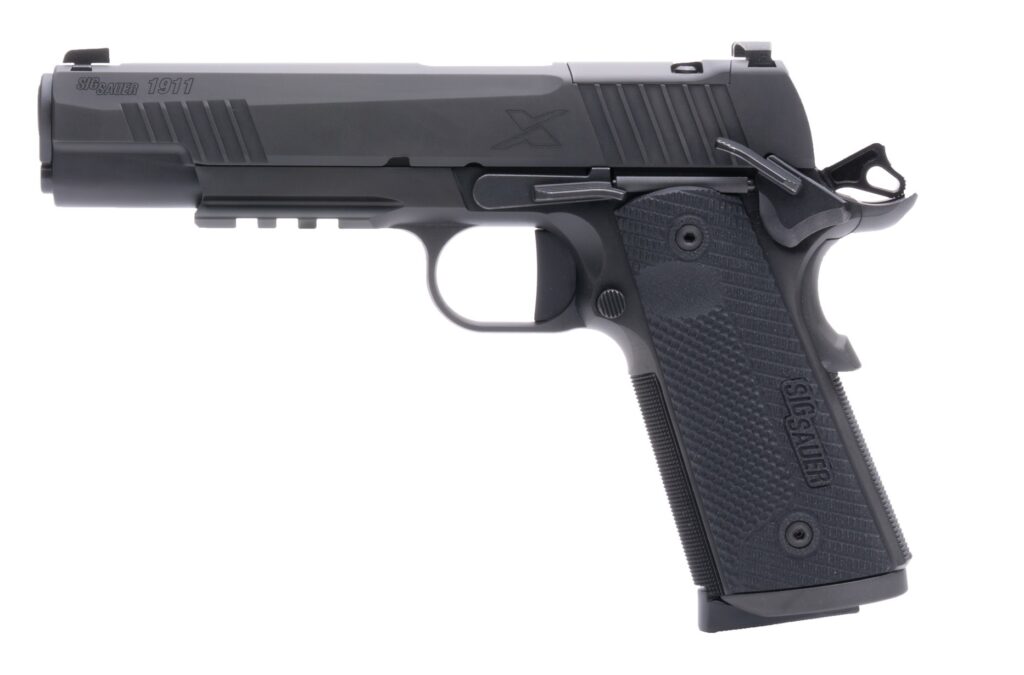 SIG Sauer Off-Duty 1911X Full-Size .45 ACP Pistol, 5" Barrel, Black, Optic Ready, 8-Round