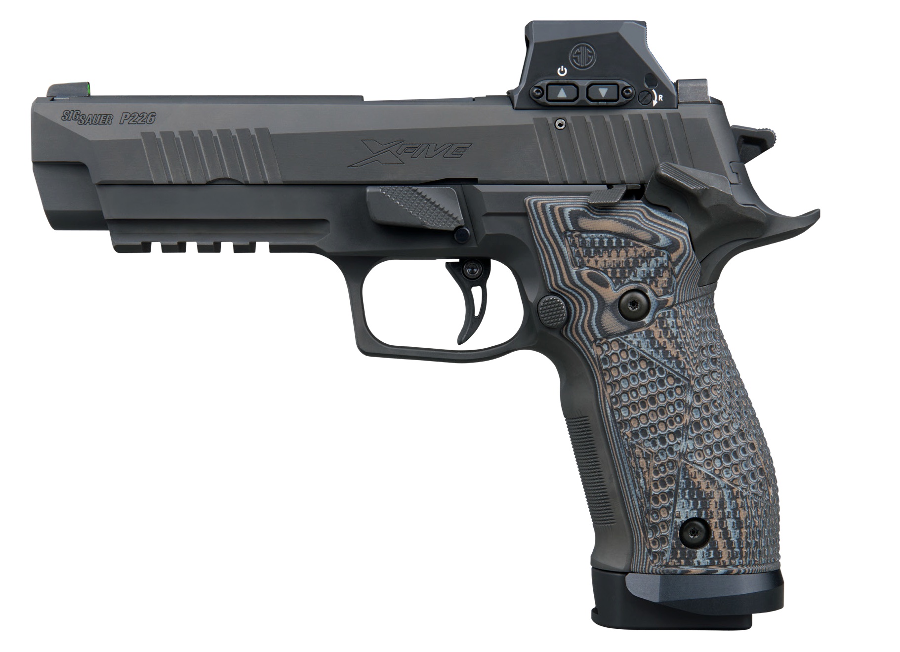 SIG Sauer P226-XFIVE Extreme 9mm Pistol, 5" Barrel, 20-Round, ROMEO-X Pro SIG-LOC, additional view 1
