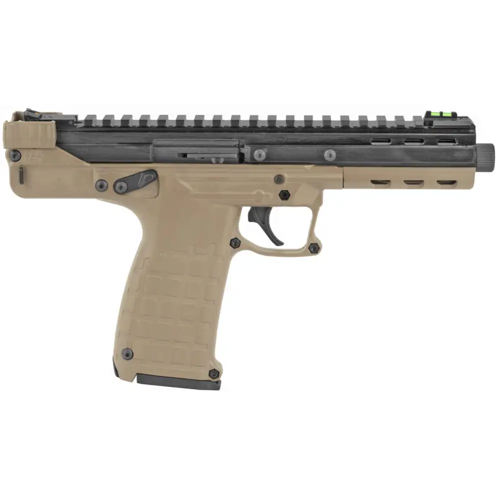 KelTec CP33 Blue Slide/FDE Frame .22 LR 5.5" Barrel 33+1 Capacity FDE Pistol