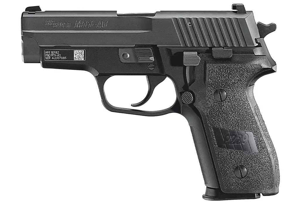 SIG M11-A1 compact 9mm pistol, 3.9 in. barrel, DA/SA, 15-round