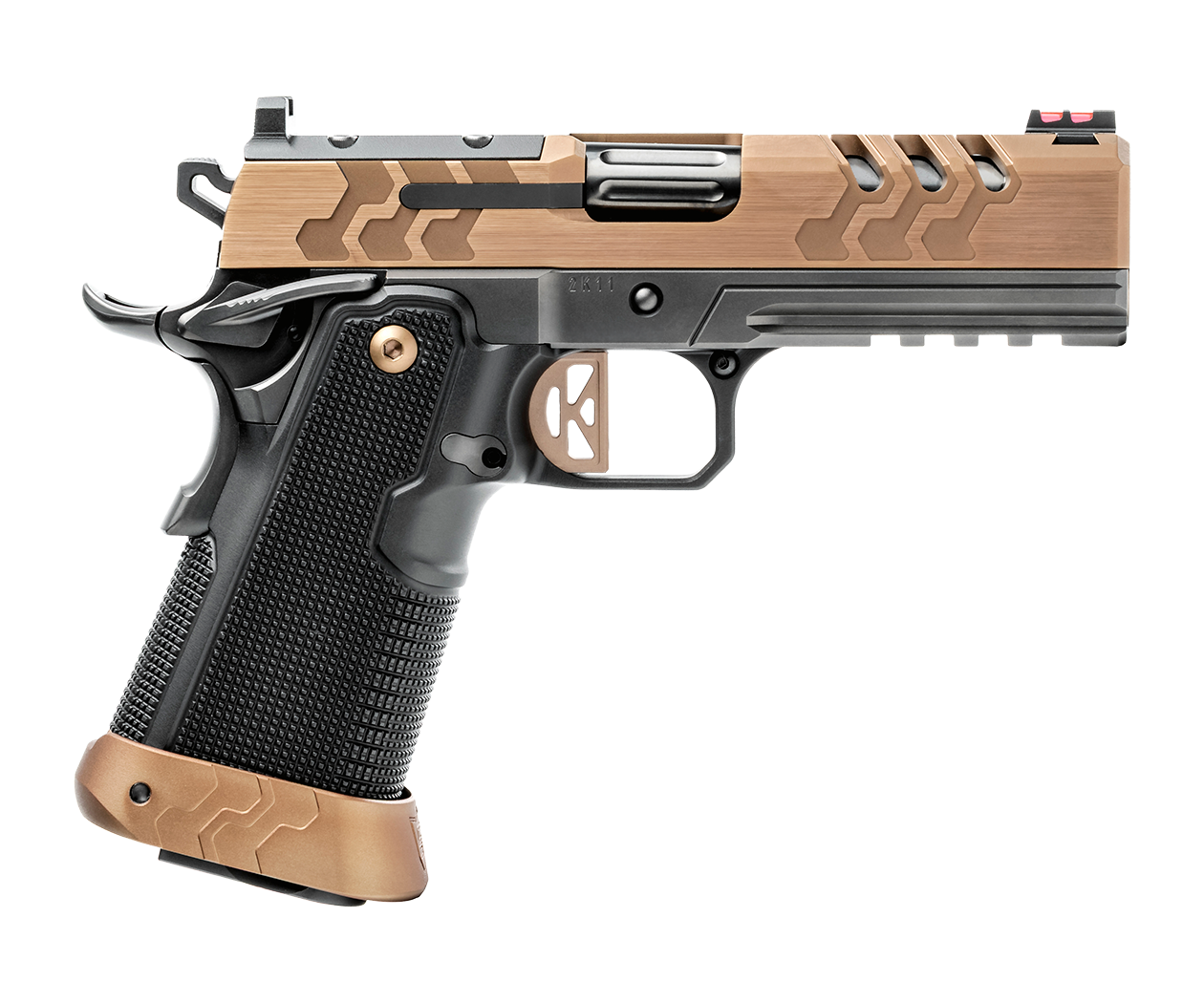 Kimber 2K11 Pro Coyote 9mm 4.25" Black DLC Bull Barrel Pistol 19+1 Capacity 9mm 4.25" Black DLC Bull Barrel barrel