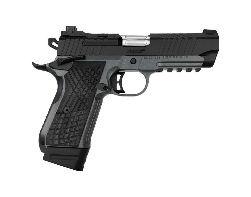 Kimber KDS9c Rail Dark Gray Black 9mm optics-ready pistol
