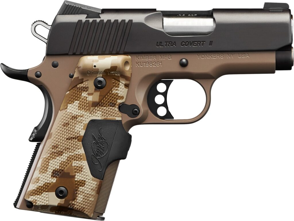 Kimber Ultra Covert II .45 ACP 3-Inch Pistol Matte Black - Kimber Ultra Covert II