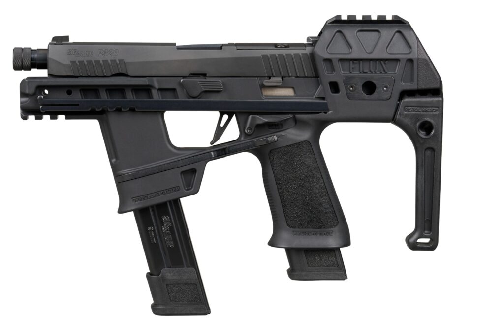 SIG Sauer P320-FLUX TACOPS 9mm Pistol, Black, 30/21-Round