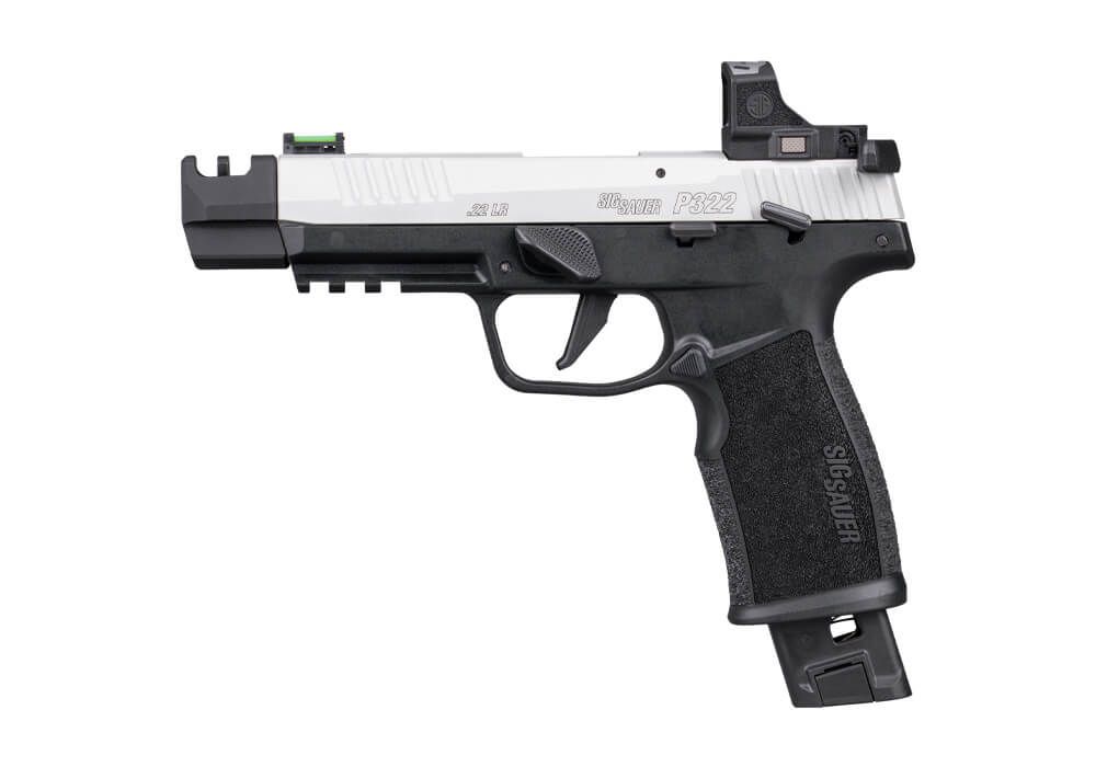 SIG P322 Competition P322 Competitio .2 LR Pistol with ROMEO-RS, 4" Barrel, 20- and 25-Round