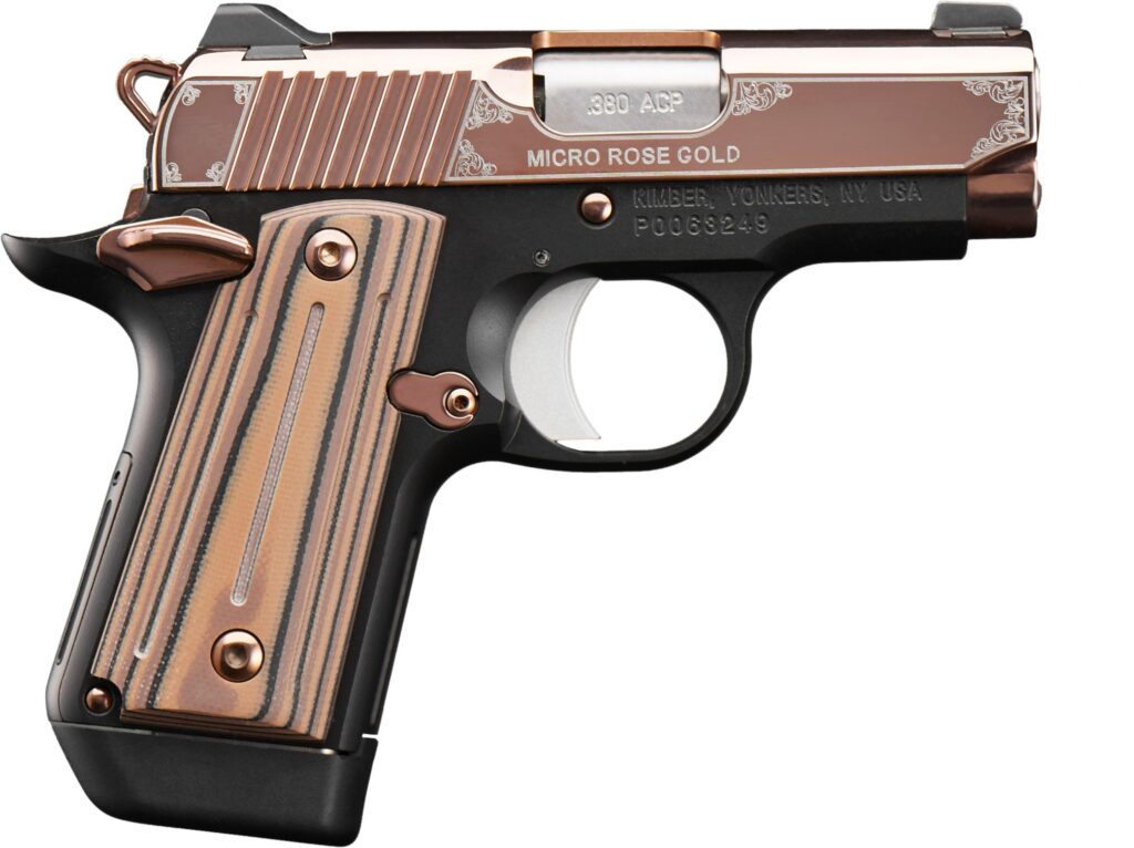 Kimber Micro 380 Rose Gold .380 ACP pistol
