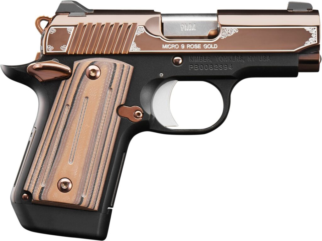 Kimber Micro 9 Rose Gold 9mm pistol