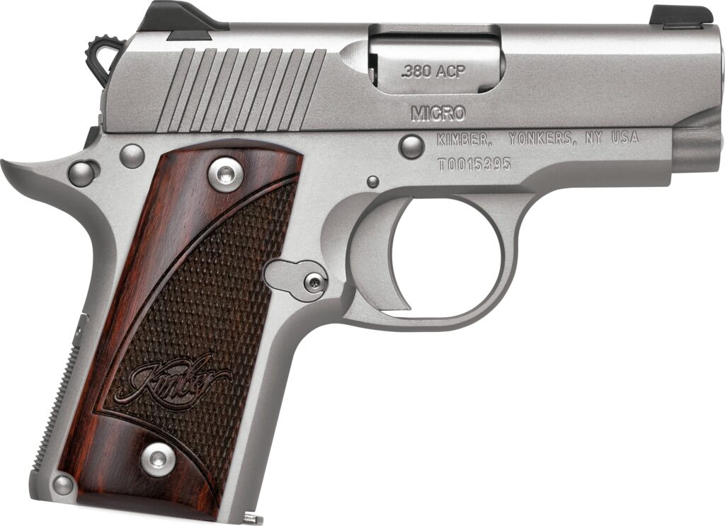 Kimber Micro 380 Stainless Rosewood .380 ACP pistol