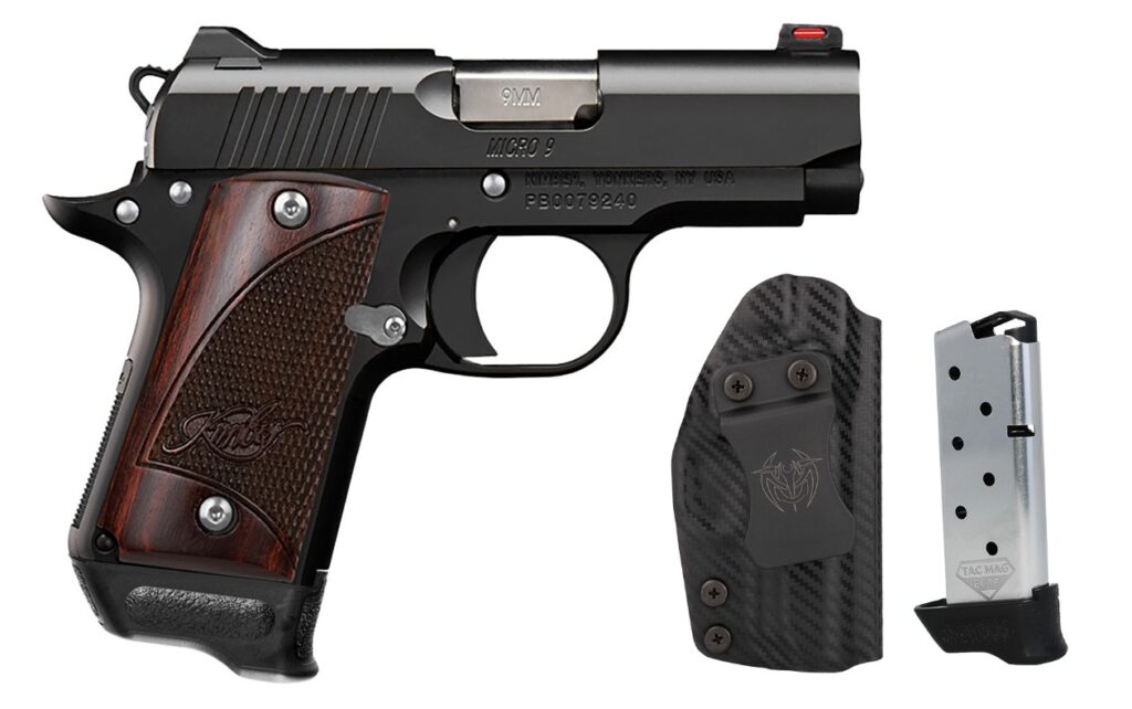 Kimber Micro 9 Black Rosewood RTC Bundle 9mm pistol