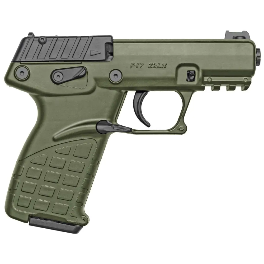 KelTec P17 .22 LR 3.93" Barrel 16+1 Capacity OD Green Pistol